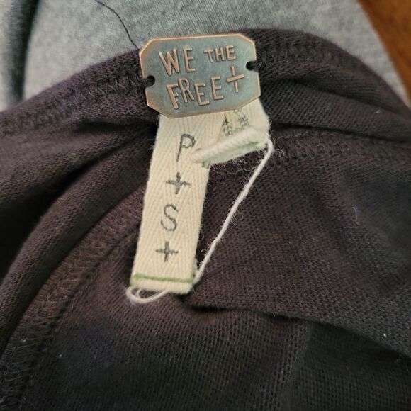 Free People cotton black top - Picture 6 of 7